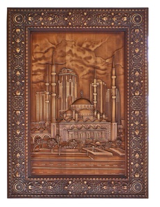 Beech panel "The Heart of Chechnya"